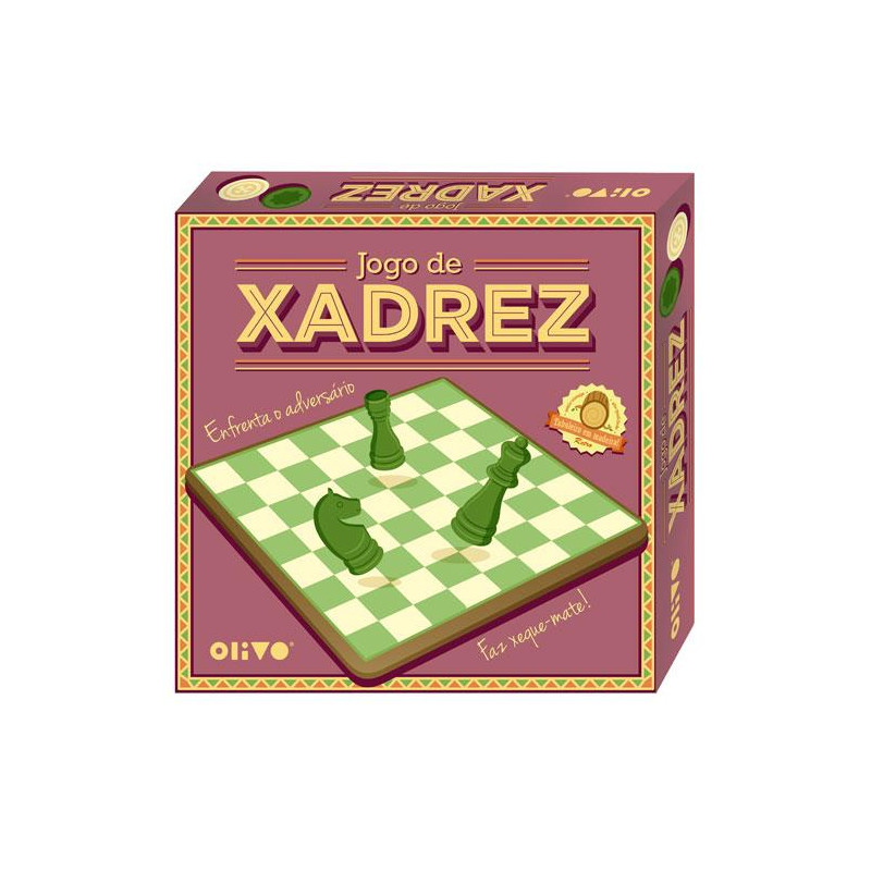 Jogo de Xadrez em Madeira, New Colection em 2023