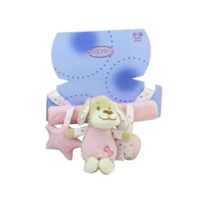 Móbile de Viagem "Amiguinhos" Rosa