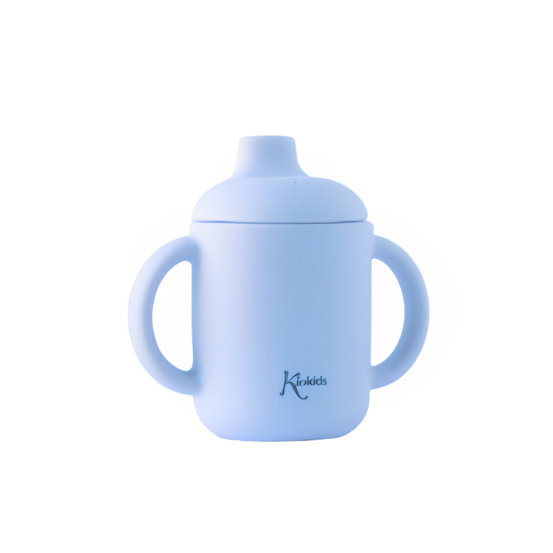 kiokids-copo-de-silicone-com-asas-tampa-e-bico-de-silicone-azul