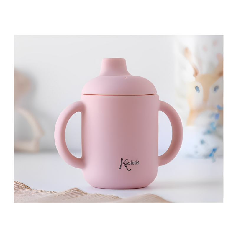 kiokids-copo-de-silicone-com-asas-tampa-e-bico-de-silicone-rosa