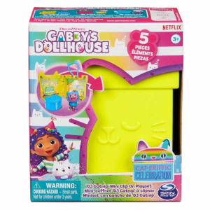 Gabby Casa de Bonecas - Mini-Conjunto de Jogo com Gancho - DJ Catnip