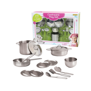 Conjunto de Panelas de Metal C/ Acessórios de Cozinha