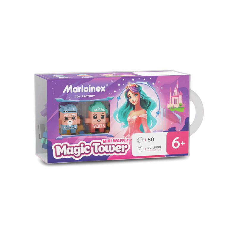 Marioinex-MINI-WAFFLE-princesas-a-torre-magica-blocos-de-construçao-1
