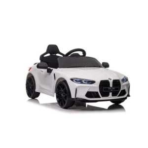 Carro Elétrico BMW M4 12V / Rodas de Borracha e Assento em Pele