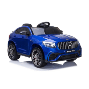 Carro Elétrico Mercedes GLC 63s 4x4 QLS 12V / Rodas de Borracha e Assento em Pele