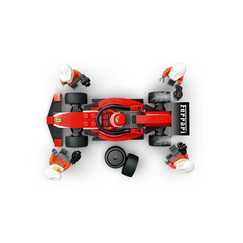 lego-city-Boxe-de-F1-Equipa-da-Boxe-com-Carro-da-Ferrari-3
