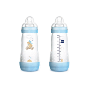 Biberão Easy Start Anticólicas 320ml Azul - MAM