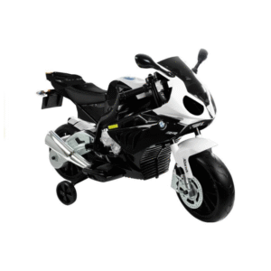 BMW S1000RR Mota Elétrica 12V / Rodas de Borracha e Acento em Pele