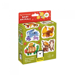 Banana Panda - Primeiros Puzzles - Animais Bebés