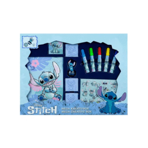Stitch - Conjunto de Carimbos e Marcadores Para Colorir