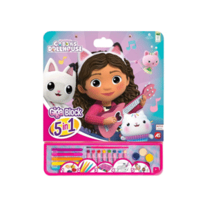 Gabby`s Dollhouse - Mega Bloco Atividades 5 em 1