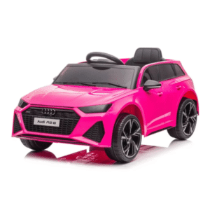 Carro Elétrico Audi RS6 12V / Rodas de Borracha Acento em Pele