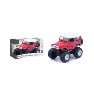 Carros de Metal - Jeep Vermelho