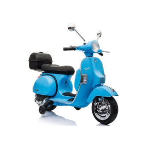 Mota Elétrica Vespa 12V | Rodas em Borracha Assento em pele