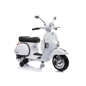 Mota Elétrica Vespa 12V | Rodas em Borracha Assento em pele