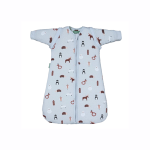 Molis&Co – Saco De Dormir C/ Mangas Winter Animals 0-6Meses - TOG 2.5