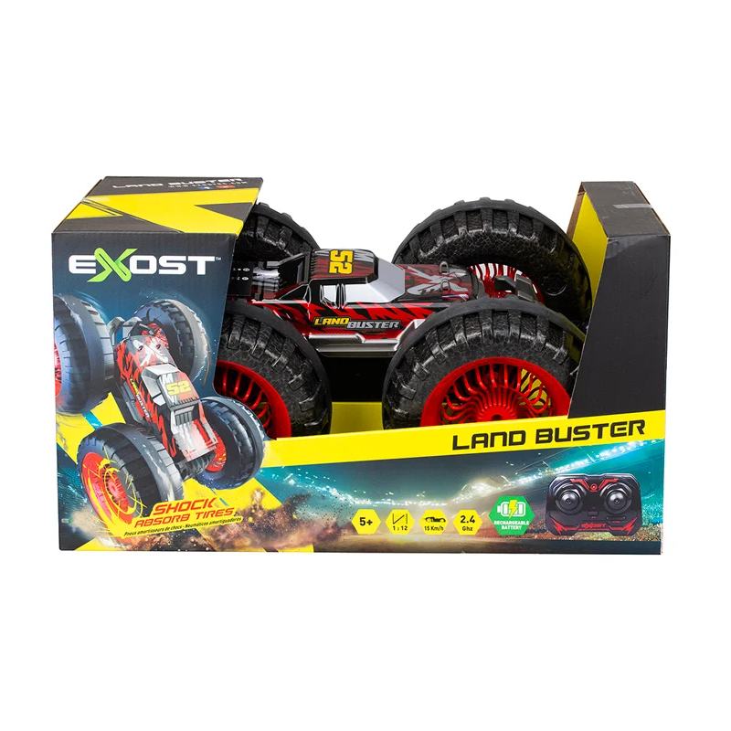 Exost- RC-Land Buster-carro-telecomandado-4
