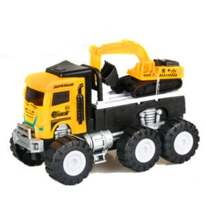 Camião Transporte de Maquina de Obras c/ Luzes e Sons