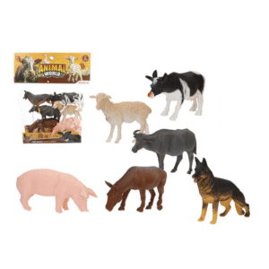 Conjunto de 6 Animais da Quinta