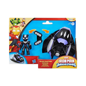 Iron Man E Os Seus Amigos - Pantera Negra E O Seu Veículo