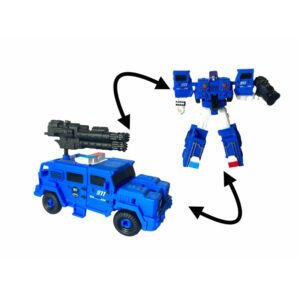 Robô Transformer Azul