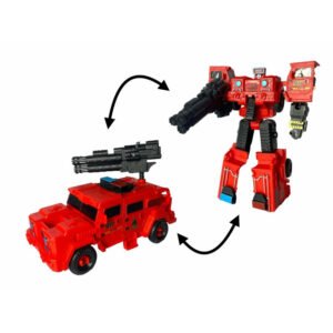 Robô Transformer Vermelho