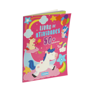 Livro de Atividades 50+ – Unicórnios