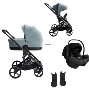 Avionaut - Trio Carro de Passeio + Alcofa Sirius Azul + Pixel Pro 2.0 C Black