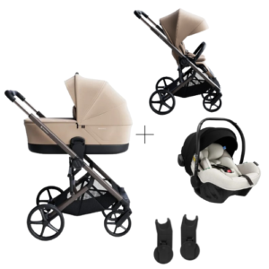 Avionaut - Trio Carro de Passeio + Alcofa Sirius + Pixel Pro 2.0 C Bege