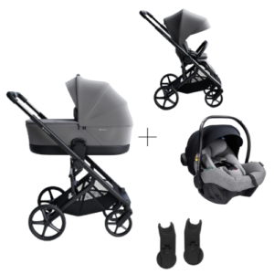 Avionaut - Trio Carro de Passeio + Alcofa Sirius + Pixel Pro 2.0 C Grey