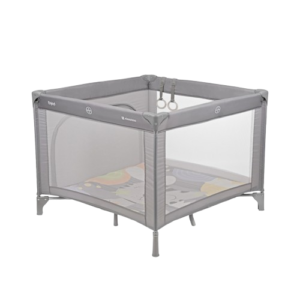 Parque / Cama de Viagem Cinza - Kikkaboo