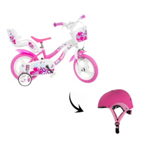 Bicicleta Flappy R12 C/ Capacete Regulável