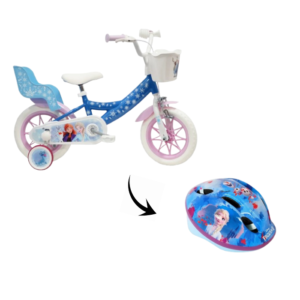 Bicicleta Frozen R12 C/ Capacete Regulável
