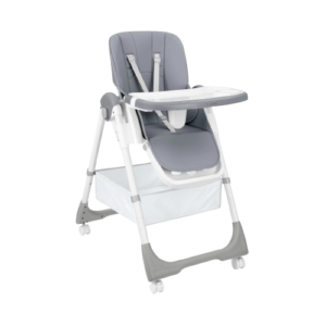 Cadeira de Papa Spicy+ Cinza - KikkaBoo