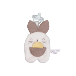 Coelhinho DouDou Porta Chupeta - Chicco