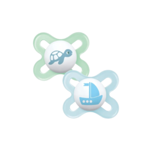 Chupeta Original Start 0-2m Silicone Azul - MAM