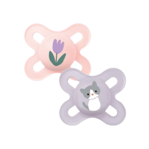 Chupeta Original Start 0-2m Silicone Rosa e Roxo - MAM