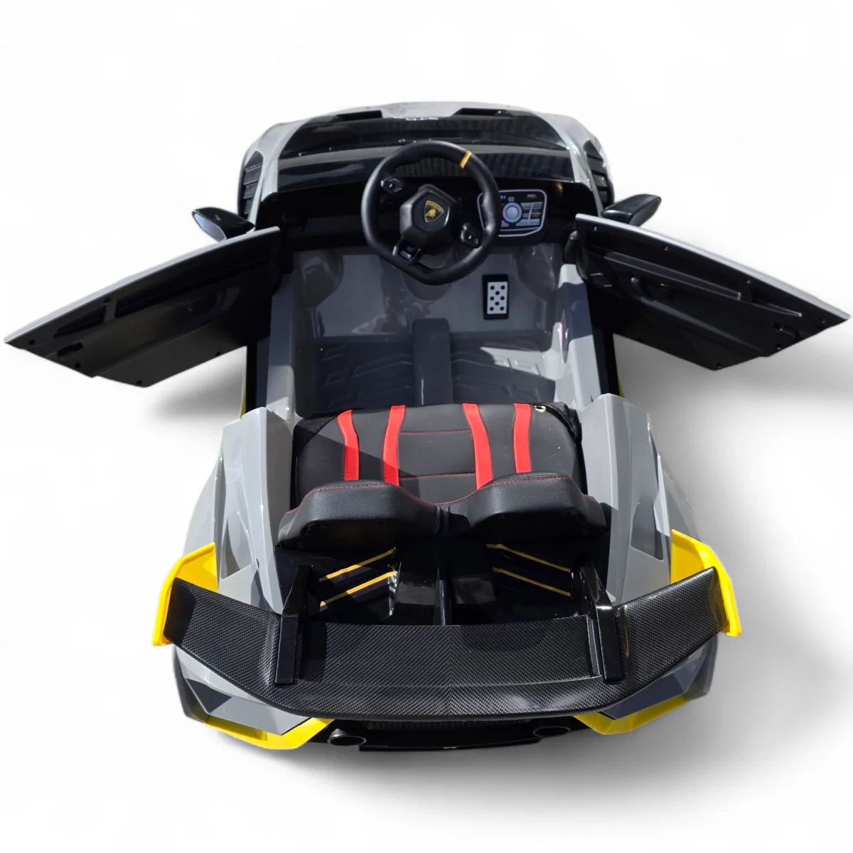carro-eletrico-lamborghini-sto12v-c-rodas-de-borracha-e-assento-em-pele-CINZA-7