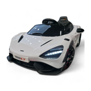 Carro Elétrico McLaren 765LT 12V C/ Rodas de Borracha e Assento em Pele