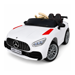 Carro Elétrico Mercedes CLA63 12V C/ Rodas de Borracha e Assento em Pele