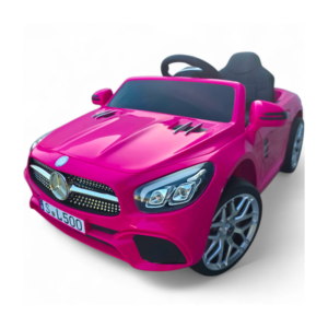 Carro Elétrico Mercedes SL500 12V C/ Rodas de Borracha e Assento em Pele