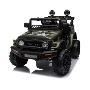 Carro Elétrico Toyota FJ Cruiser 12V 4X4 C/ Rodas de Borracha e Assento em Pele