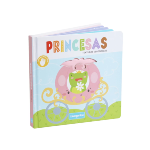Livro Texturas Escondidas - Princesas