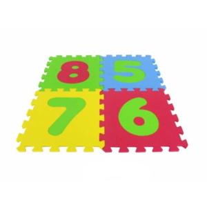 Tapete Puzzle  EVA  Números - 10 Peças