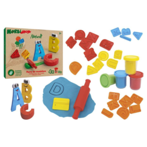 Plasticina Com Letras Do Alfabeto