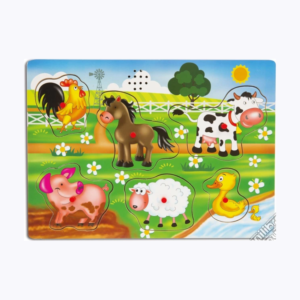 Puzzle de Madeira Animais da Quinta