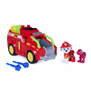 Patrulha Pata - The Dino Movie Figura Marshal e Veículo