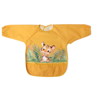 Babete Impermeável Com Mangas - Tigre