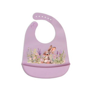 Babete Silicone Maleável - Lavanda