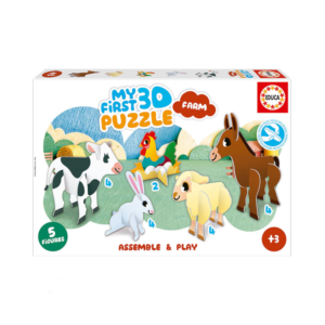 O Meu Primeiro Puzzle 3D - Educa